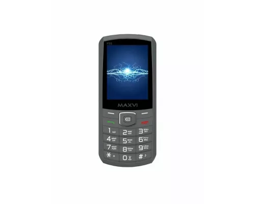 Мобильный телефон Maxvi P33 dark grey