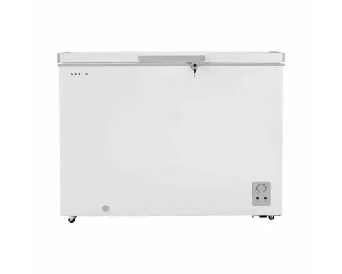 Морозильный ларь Vekta FR-380S02 серебристо-серый