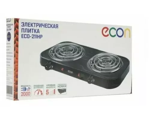 Настольная плита ECON ECO-211HP черный