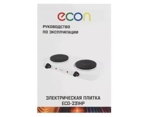 Настольная плита ECON ECO-231HP белый