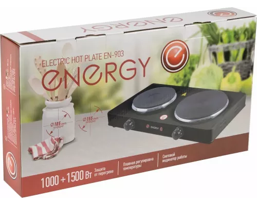 Настольная плита ENERGY EN-903В черный