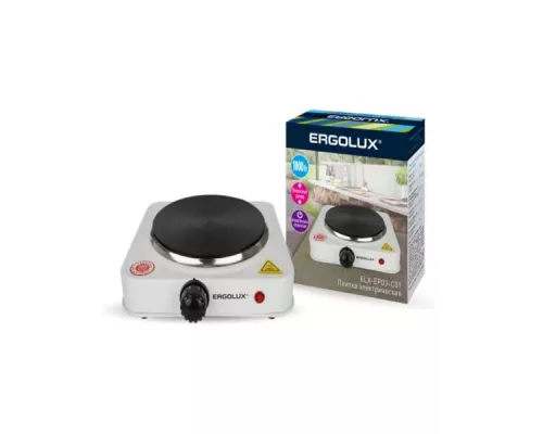 Настольная плита ERGOLUX ELX-EP03-C01 белый
