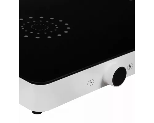 Настольная плита HYUNDAI HYC-0108 белый/черный