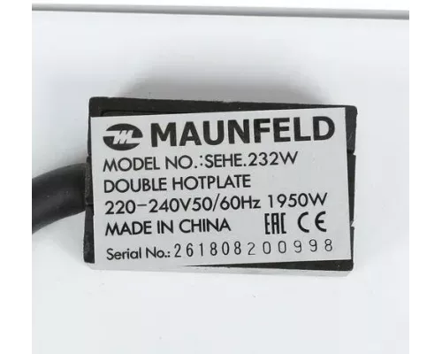 Настольная плита Maunfeld SEHE.232W белый