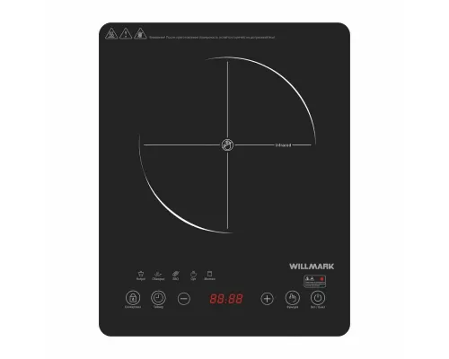Настольная плита WILLMARK WCP-805BT черный