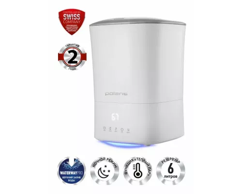 Увлажнитель воздуха Polaris PUH 0427 TF белый