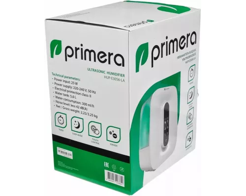 Увлажнитель воздуха Primera HUP-E3056-LA белый