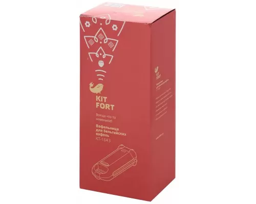 Вафельница KITFORT КТ-1643 белый