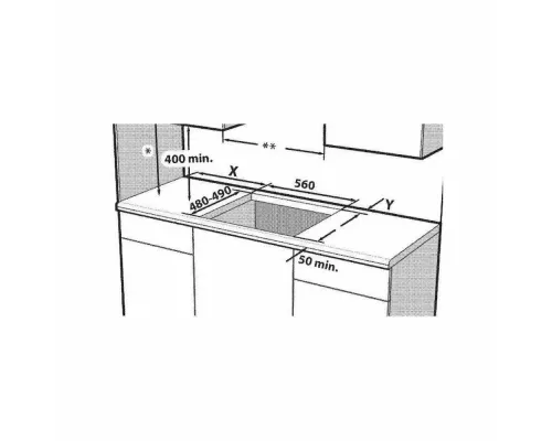 Варочная поверхность Indesit INGT 61 IC/BK черный