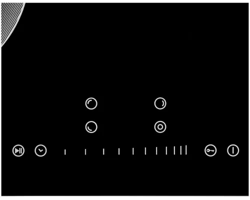 Варочная поверхность KRONA TERZO 60 BL черный