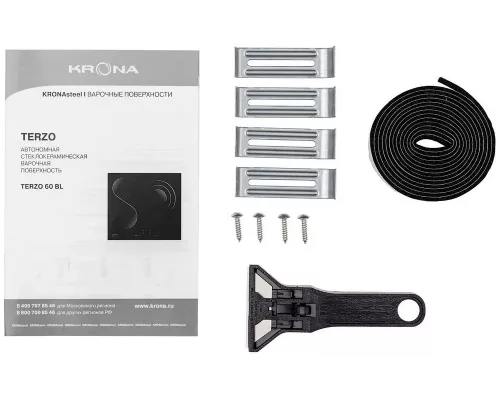 Варочная поверхность KRONA TERZO 60 BL черный