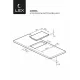 Варочная поверхность LEX EVI 320 BL черный