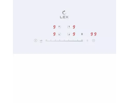 Варочная поверхность LEX EVI 641B WH белый