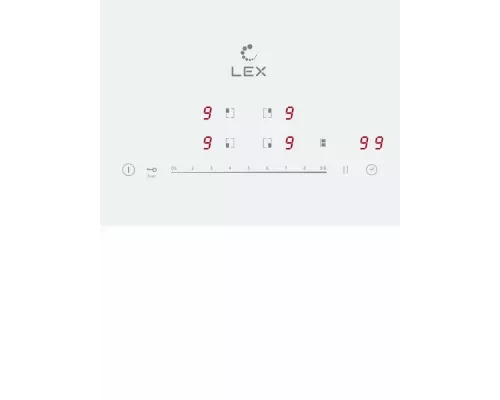 Варочная поверхность LEX EVI 641B WH белый