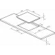 Варочная поверхность Lex EVI 641C WH белый