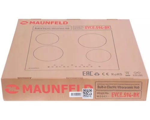 Варочная поверхность MAUNFELD EVCE.594-BK черный