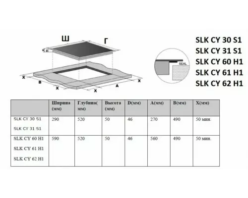 Варочная поверхность Schaub Lorenz SLK CY31S1