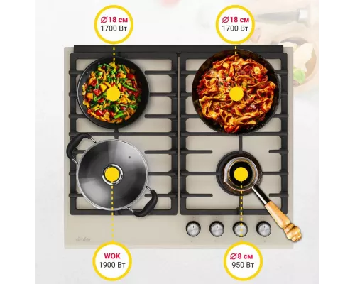 Варочная поверхность Simfer H60H41J570