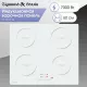 Варочная поверхность Zigmund & Shtain CI 35.6 W белый