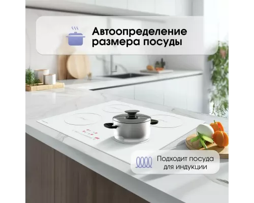 Варочная поверхность Zigmund & Shtain CI 35.6 W белый
