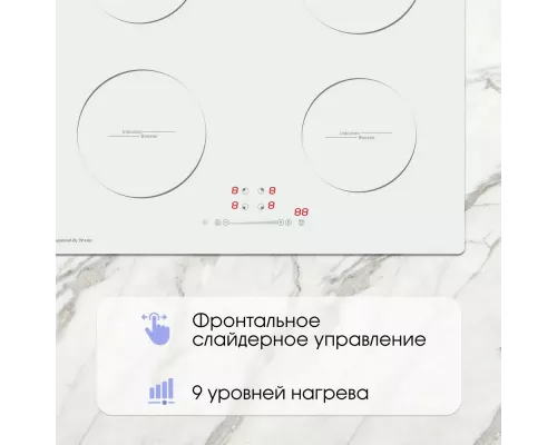 Варочная поверхность Zigmund & Shtain CI 35.6 W белый