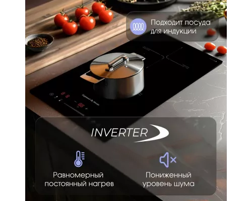 Варочная поверхность Zigmund & Shtain CI 60.3 B черный