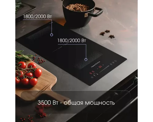 Варочная поверхность Zigmund & Shtain CI 61.3 B черный