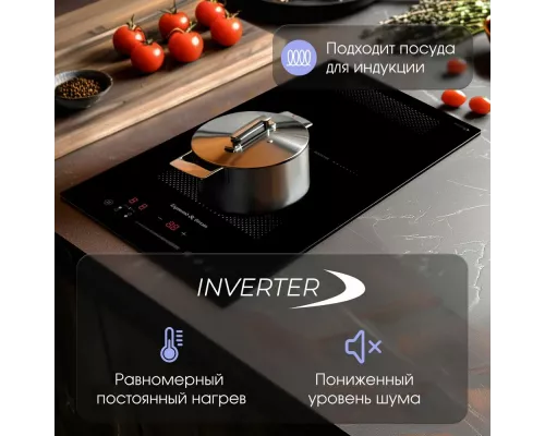 Варочная поверхность Zigmund & Shtain CI 61.3 B черный
