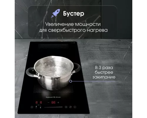 Варочная поверхность Zigmund & Shtain CI 61.3 B черный