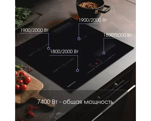 Варочная поверхность Zigmund & Shtain CI 61.6 B черный