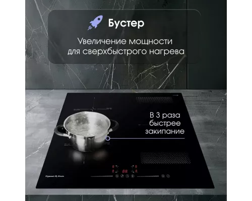 Варочная поверхность Zigmund & Shtain CI 61.6 B черный