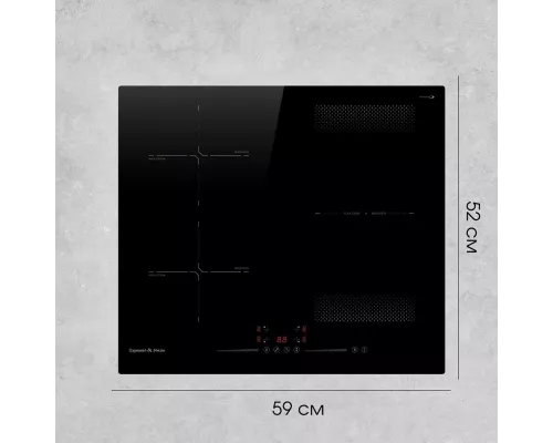 Варочная поверхность Zigmund & Shtain CI 61.6 B черный