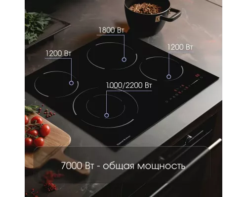 Варочная поверхность Zigmund & Shtain CN 50.6 B черный