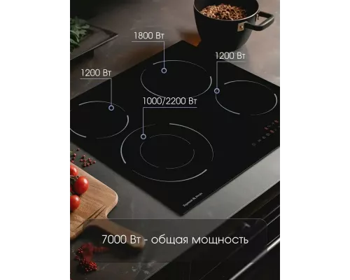 Варочная поверхность Zigmund & Shtain CN 50.6 B черный