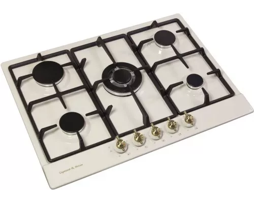 Варочная поверхность Zigmund & Shtain G 12.7 X бежевая