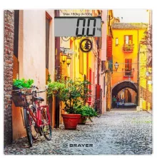 Весы напольные BRAYER BR3730 рисунок улица