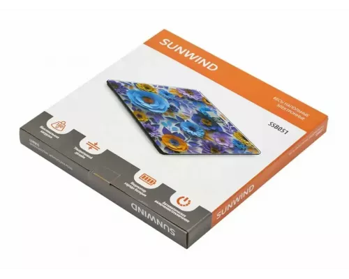 Весы напольные SUNWIND SSB051 рисунок