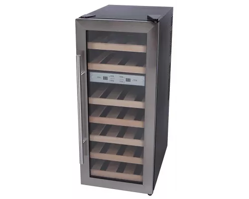 Винный шкаф KITFORT КТ-2406 нержавеющая сталь