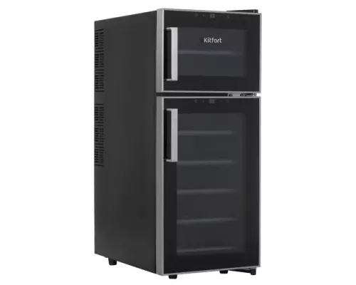 Винный шкаф KITFORT KT-2407 черный