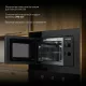 Встраиваемая микроволновая печь Hyundai HBW 2030 BG черный