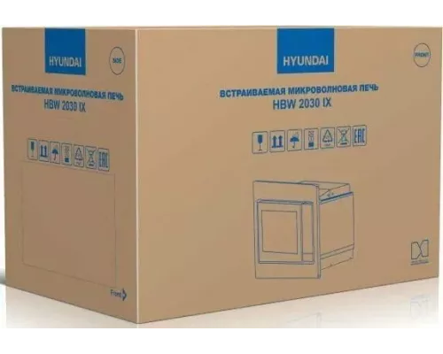 Встраиваемая микроволновая печь Hyundai HBW 2030 IX