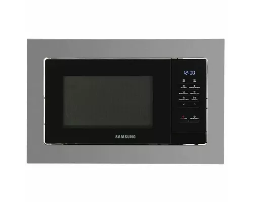 Встраиваемая микроволновая печь SAMSUNG MG20A7013AT/BW нерж/черн