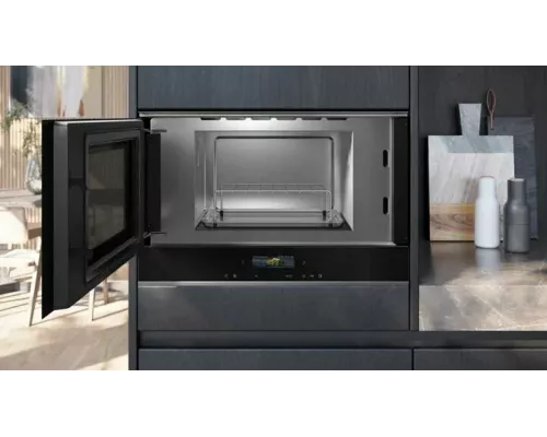 Встраиваемая микроволновая печь Siemens BE732L1B1 черный