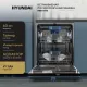 Встраиваемая посудомоечная машина Hyundai HBD 6105