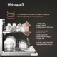 Встраиваемая посудомоечная машина Weissgauff BDW 6033 Wi-Fi Inverter Autoopen