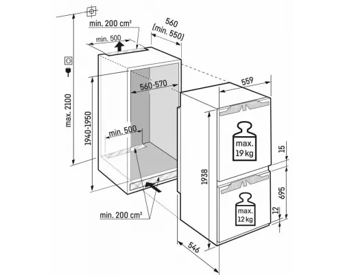 Встраиваемый холодильник Liebherr ICNd 5603-20 001