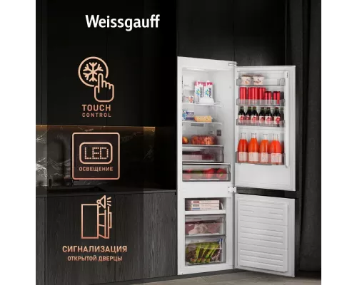 Встраиваемый холодильник Weissgauff WRKI 178 NFM