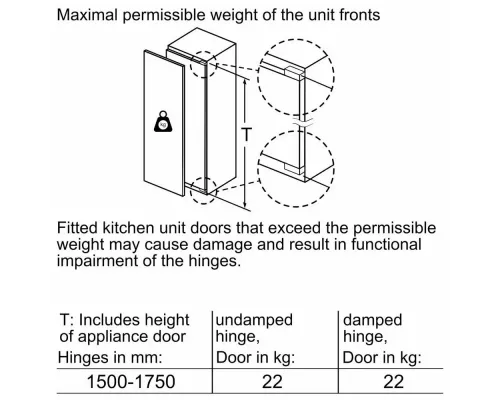 Встраиваемый морозильник Bosch GIN81AEF0