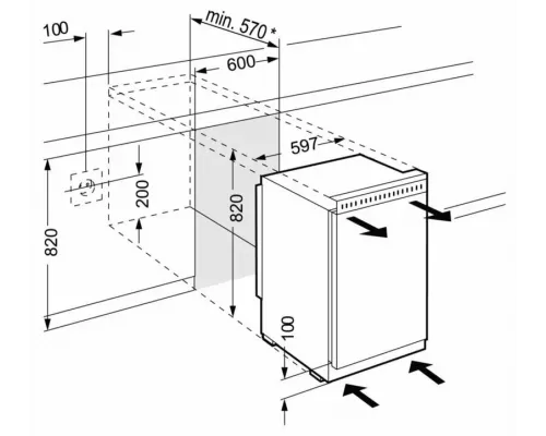 Встраиваемый морозильник Liebherr UG 1211-26 001