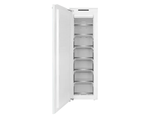 Встраиваемый морозильник Maunfeld MBFR177NFWGR Inverter белый